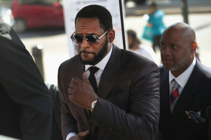 R&B singer R. Kelly, pictured arriving at the Leighton Criminal Courts Building for a hearing in Chicago, Illinois in 2019, faces life in prison after he was found guilty of racketeering and sex abuse charges in a New York court