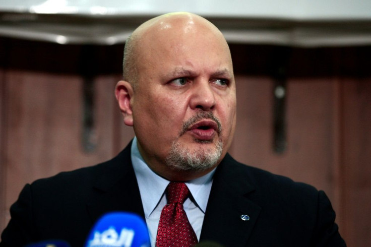 Prosecutor of the International Criminal Court Karim Khan, seen on an August 2021 visit to Sudan, has de-emphasized probing US forces in an investigation into abuses in Afghanistan