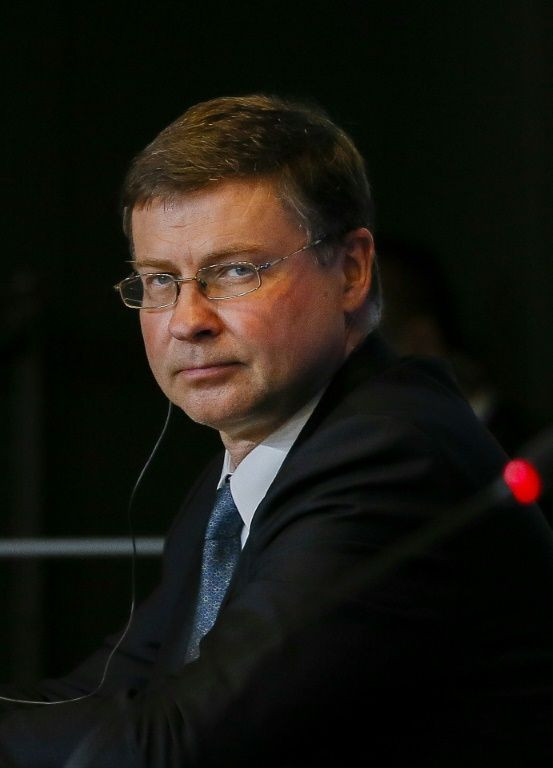 The European Commission's Valdis Dombrovskis stressed the need to reform the WTO to deal with China