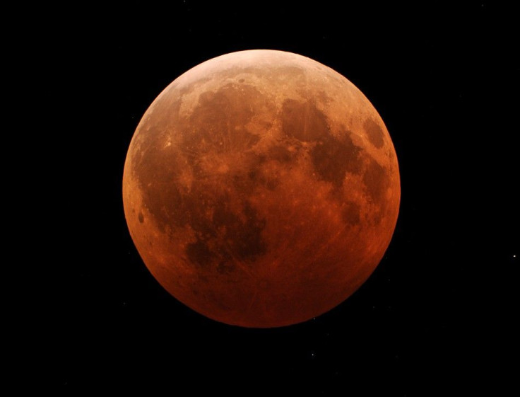 Red Glow of Total Lunar Eclipse