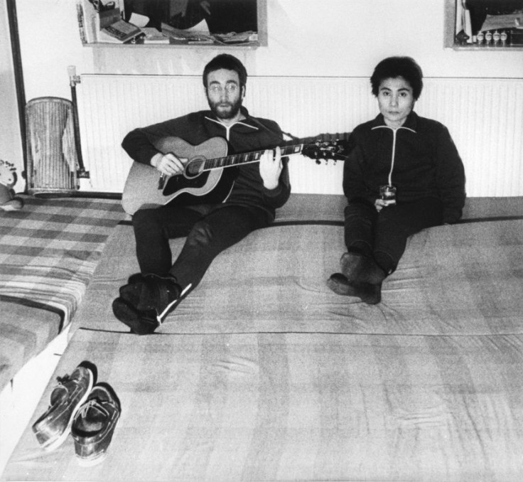 Plucky Danish students braved a snowstorm in remote Jutland to snare an exclusive with Lennon and Yoko Ono for their school paper