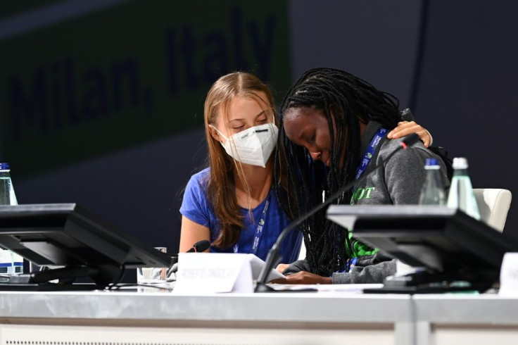 Swedish climate activist Greta Thunberg and Ugandan climate activist Vanessa Nakate called for urgent climate action, as well as funding for vulnerable countries to help them adapt