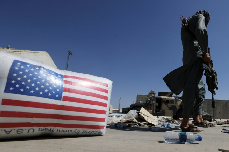 Taliban forces took over the airport in Kabul after the US military pulled out