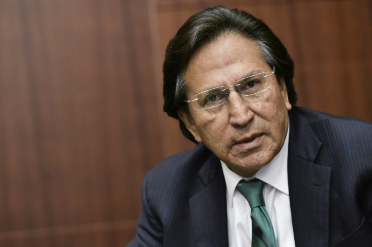 Former Peruvian president Alejandro Toledo (pictured June 2016), who was in office from 2001 to 2006, is accused of corruption in connection with the Brazilian construction group Odebrecht
