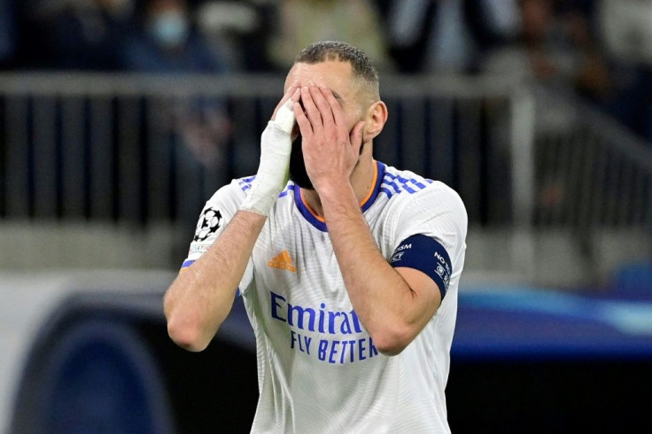 Karim Benzema scored but ened up on the losing side
