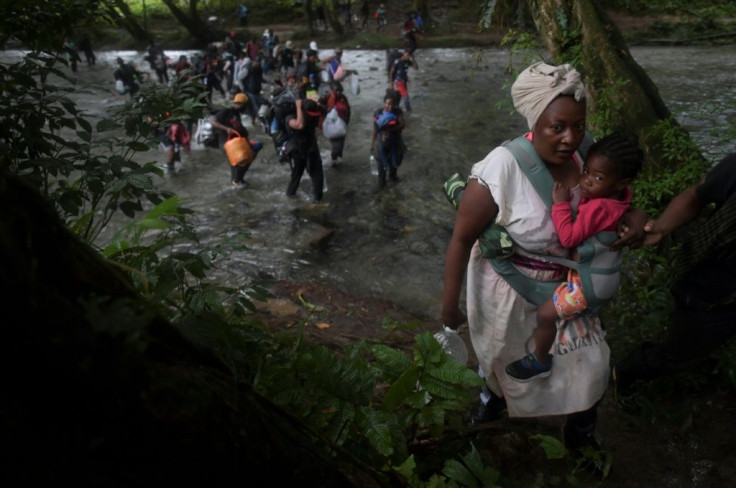 Many among the group are children and old people