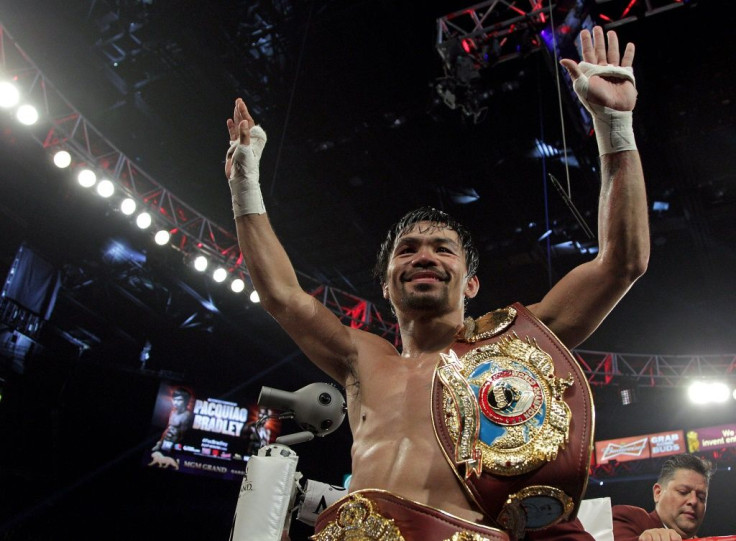 Manny Pacquiao is considered one of the greatest boxers of all time