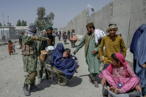 Scores of Afghans are eager to leave a country on the verge of economic collapse since the Islamists seized power in mid-August and foreign aid money dried up