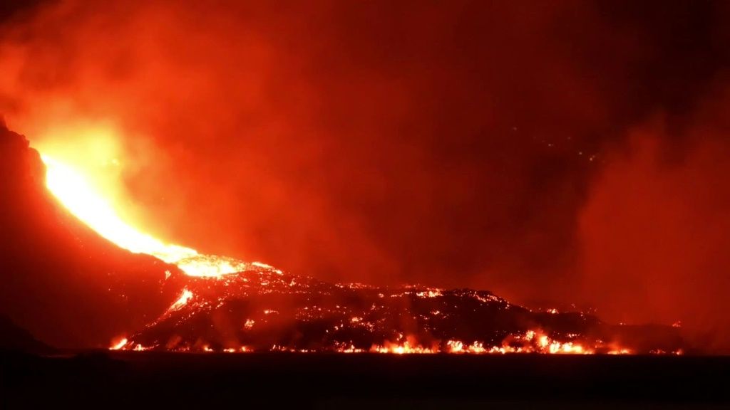 Lava From Canaries Eruption Covers Huge Area At Sea | IBTimes