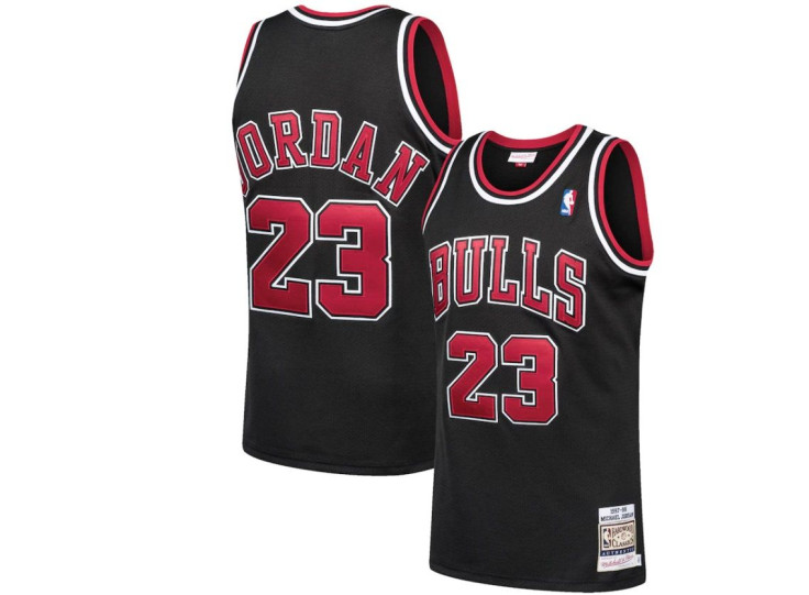 Chicago Bulls Michael Jordan Black Jersey