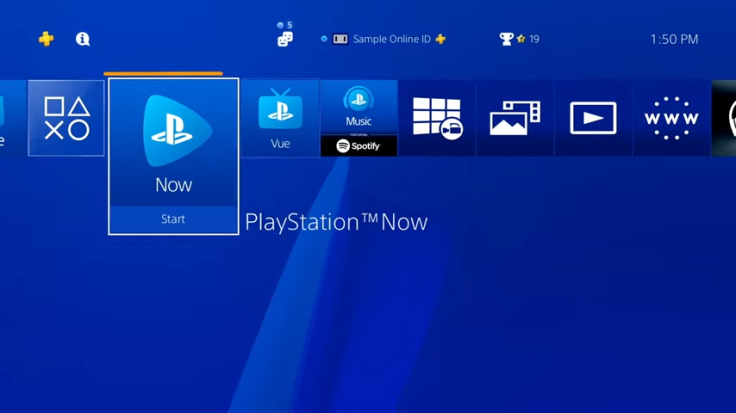 Downloading PS Now games to your PS4 