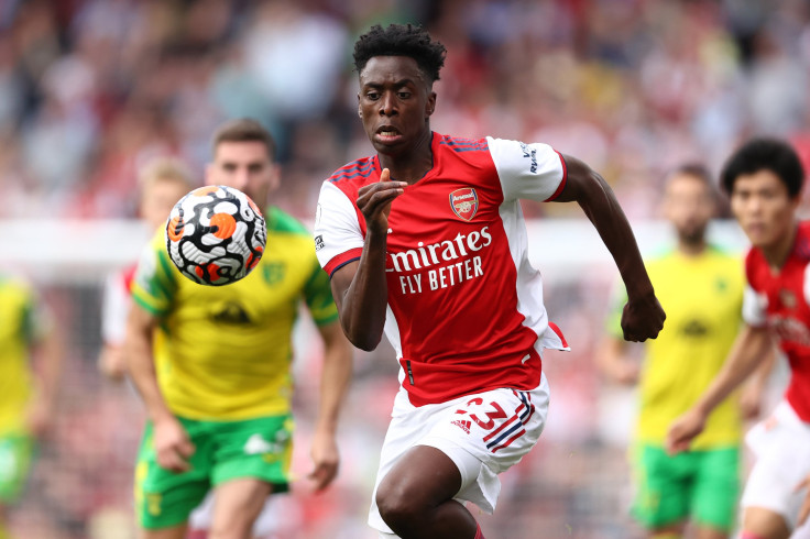 Albert Sambi Lokonga of Arsenal 