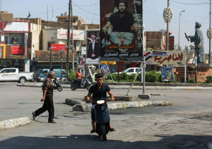 In Nasiriya, poverty is rampant, there are severe power and water cuts, and investment in infrastructure is sorely lacking