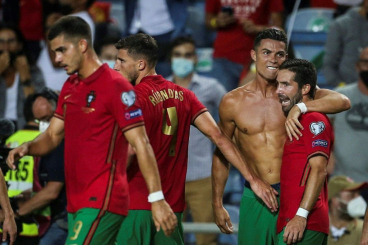 Cristiano Ronaldo (2ndR) became the top scorer in men's international football with two goals against Republic of Ireland last month