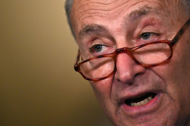US Senate Majority Leader Chuck Schumer warned the US faces a rating downgrade unless lawmakers lift the debt ceiling soon