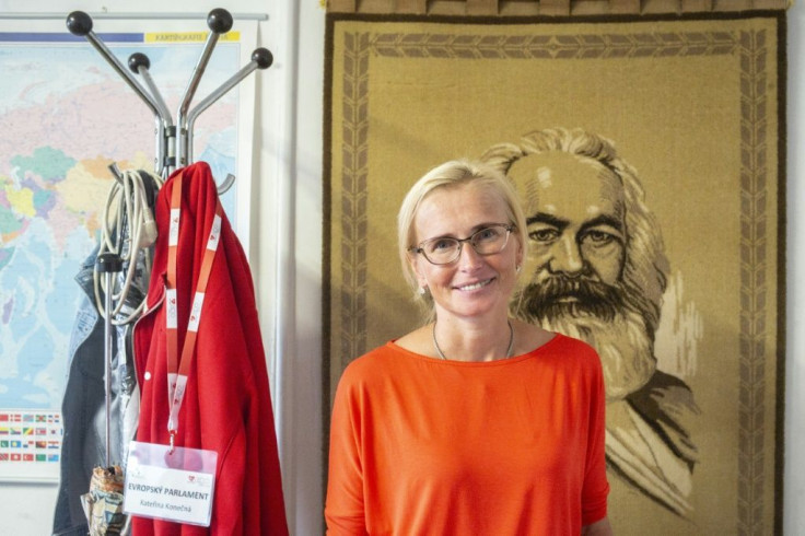 Katerina Konecna, a Czech Communist member of the European Parliament, admits that her party has failed to adapt to a pluralistic democracy