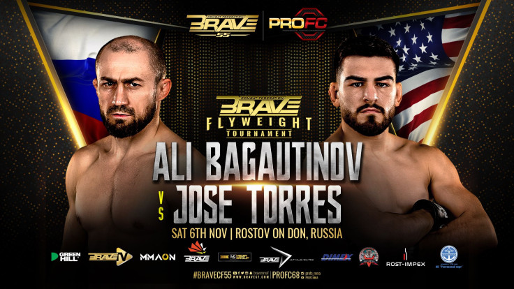 Ali Bagautinov faces Jose Torres in flywieight semifinal clash at Brave CF 55