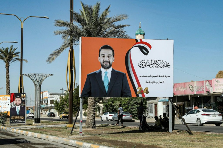Mohammed al-Halbussi hails from the province of Anbar and is hoping to be re-elected in the October 10 poll
