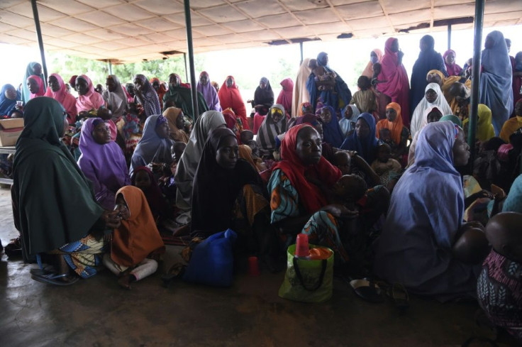 Most of those displaced by the bandit violence are women and children