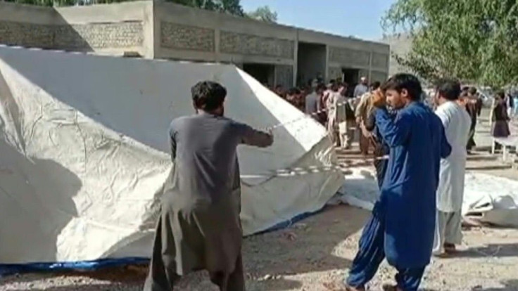 Aftermath scenes in Pakistan's Harnai town after a shallow earthquake hit the country's southwest in the early hours of Thursday. The tremor left at least 20 people dead and dozens injured as of Thursday afternoon.