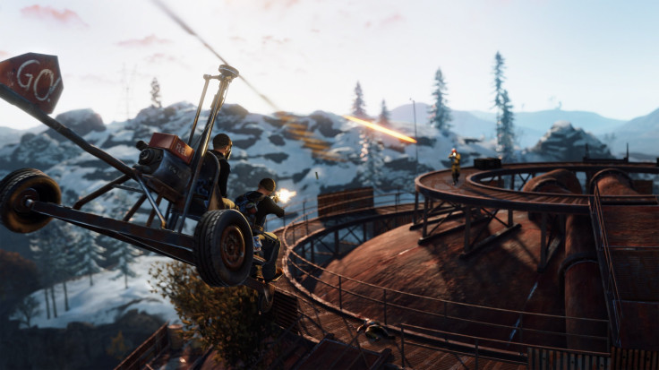 Rust features an assortment of craftable vehicles, from rudimentary land rovers to makeshift flying machines