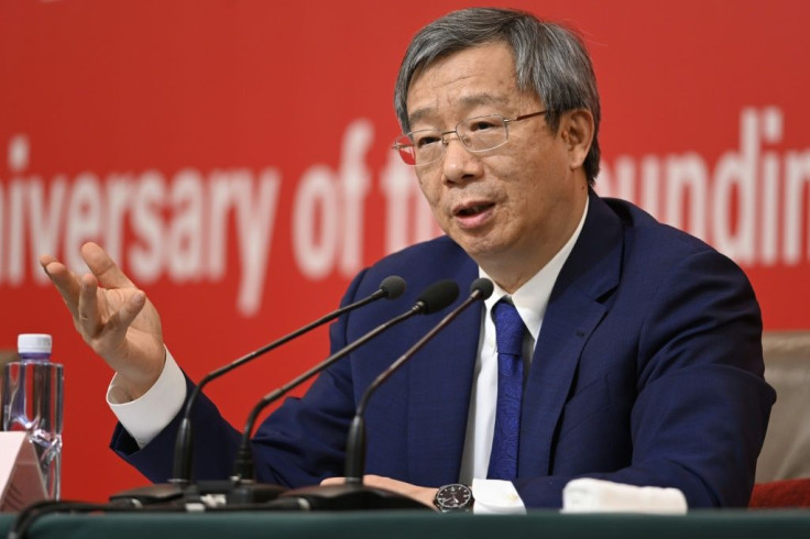 Yi Gang's comments come after a year in which China has cracked down on a range of industries including technology and property