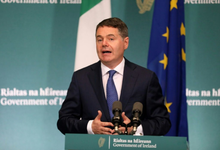 Ireland's finance minister Paschal Donohoe won a key concession to remove a clause calling for 'at least 15 percent' tax