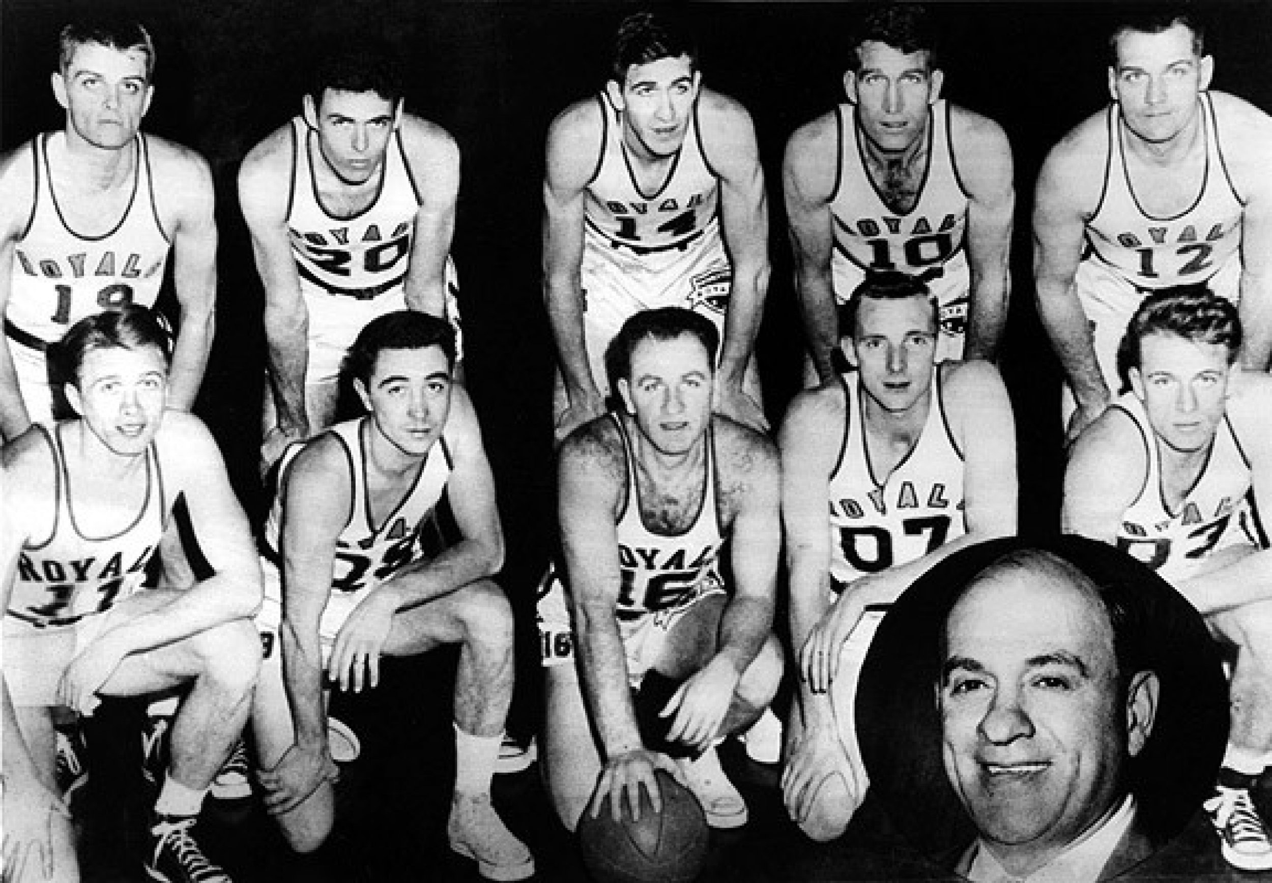 Rochester Royals now Sacramento Kings 1951 60 years