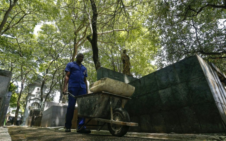 The rampant death in Brazil during the coronavirus pandemic often overwhelmed Osmair Candido, but the gravedigger says he took strength from philosophers like Nietzsche and Kierkegaard