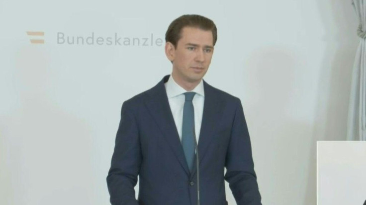 Austria's Sebastian Kurz announces he is stepping down