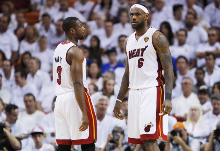 Lebron James and Dwyane Wade