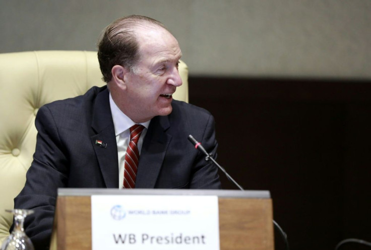 World Bank President David Malpass warns high debt levels will hold back poor countries' recoveries from the pandemic