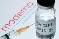Talks are underway with Moderna over use of the vaccine formula, which is protected by patents