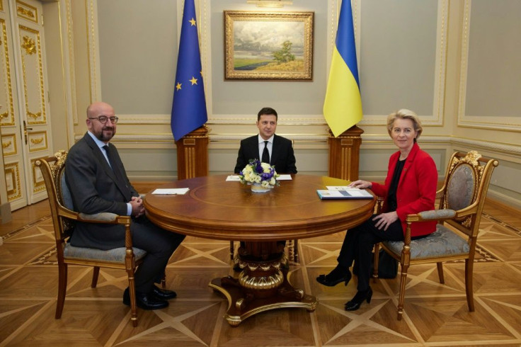 Ukrainian President Volodymyr Zelensky on Tuesday demanded more support from European leaders against Russia but came away from talks with few practical measures