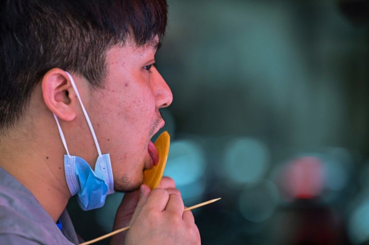 One Shanghai eatery had a crowd of customers waiting to get dalgona, the crisp sugar candy featured in Squid Game
