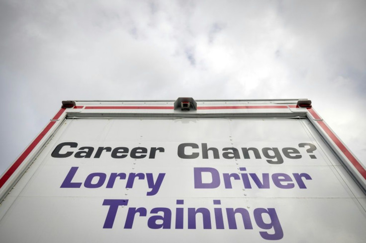 A lorry driver shortage is causing supply chain issues