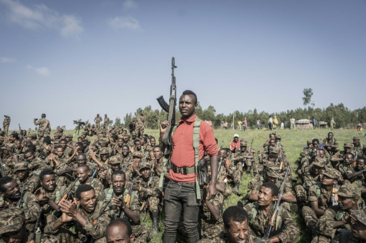 Soldiers from the Ethiopian National Defence Force held a training session in the Amhara region in September