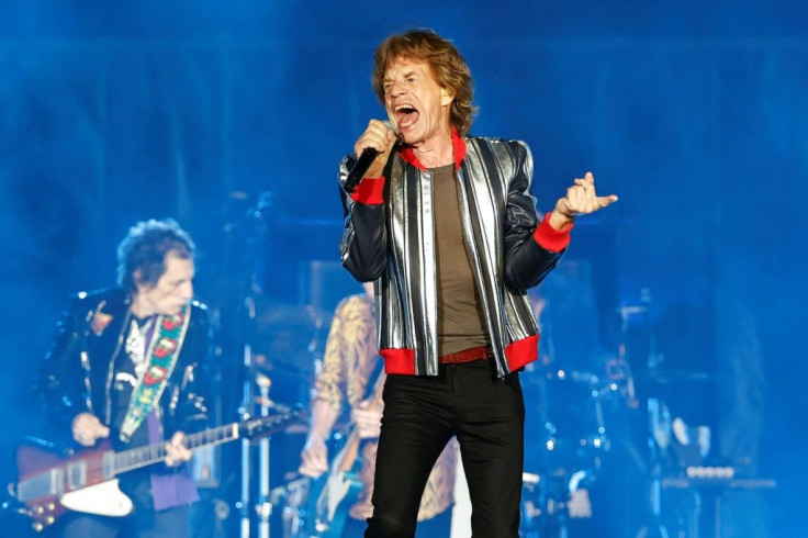 Mick Jagger and the Rolling Stones perform in St. Louis, Missouri during the British rock band's "No Filter" 2021 North American tour