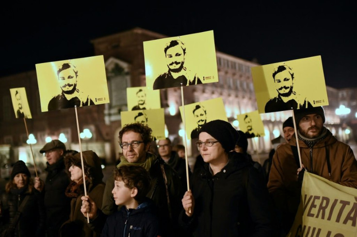 Rights groups including Amnesty International have held regular vigils calling for justice for Italian student Giulio Regeni