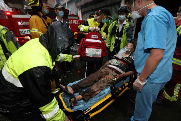 More than 40 people were hurt in the inferno