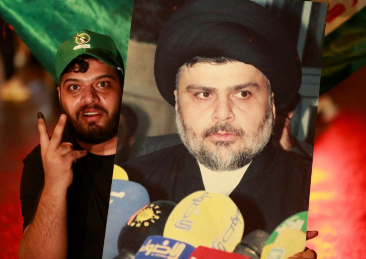 The political movement of Iraq's influential Shiite cleric Moqtada Sadr retained the biggest share of seats in the country's parliament, after elections with a record low voter turnout