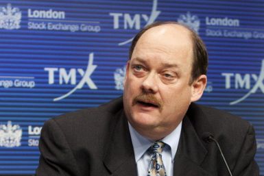 TMX Group CEO Tom Kloet speaks during a news conference in Toronto