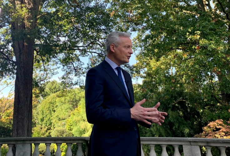 French Finance Minister Bruno Le Maire in an interview with AFP urged Washington to resolve the trade conflicts with its European partners, notably over steel and aluminum