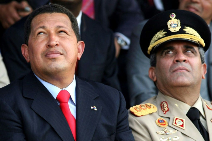 Radul Baduel (R) was an ally of the late former Venezuelan leader Hugo Chavez (L), pictured here in 2006, before they fell out over a proposed constitutional reform