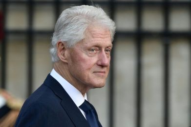 Former US president Bill Clinton, who was hospitalized this week with a blood infection, has a history of heart trouble
