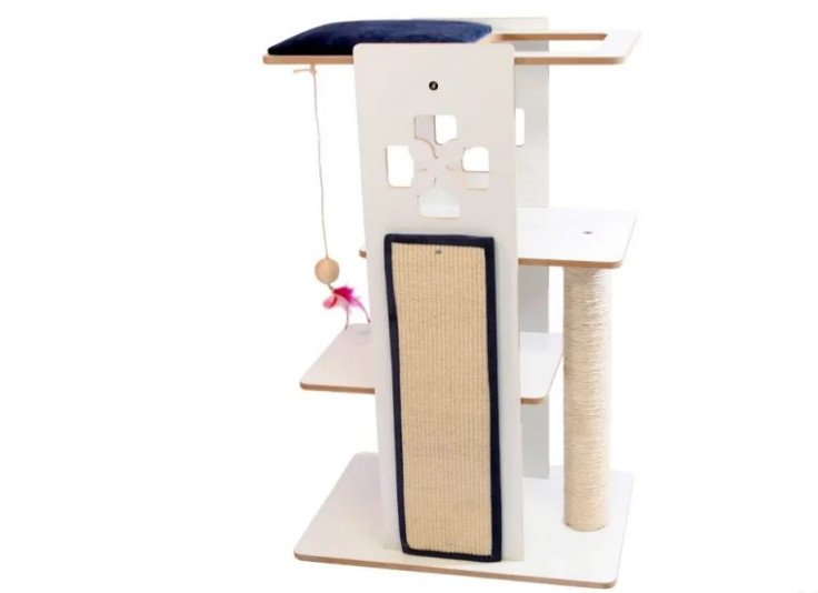 36-inch Luxe Modern Cat Tree Condo