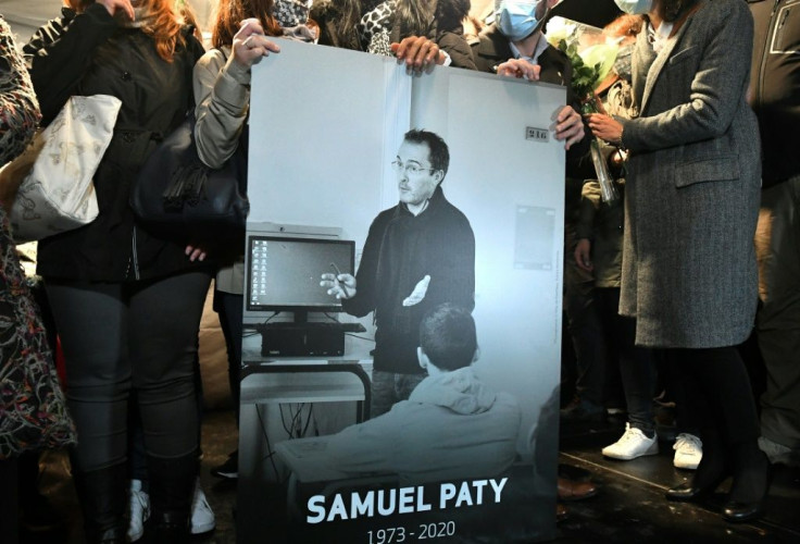 France is holding a host of events to honour Samuel Paty