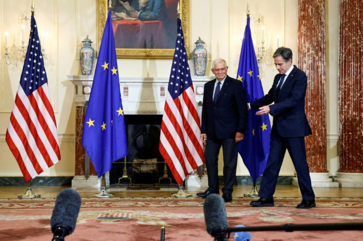 US Secretary of State Antony Blinken and EU High Representative for Foreign Affairs Josep Borrell met in Washington with Iran on the agenda