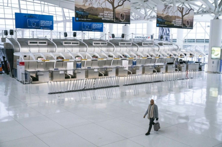 Terminal 1 at John F. Kennedy International Airport in New York during the shutdown