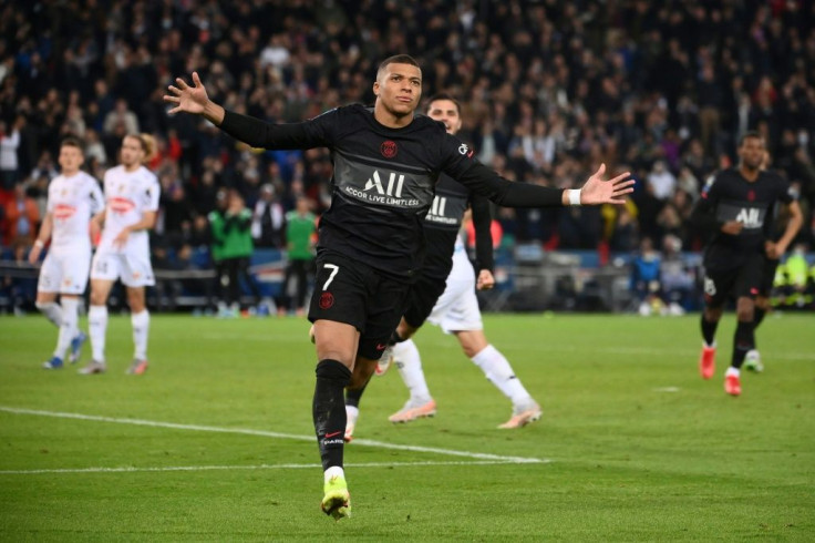 Kylian Mbappe's late penalty gave PSG victory against Angers